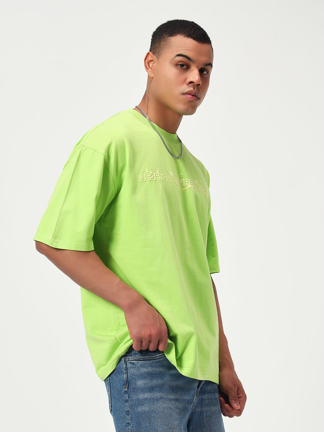 Monteynclub Oversized Fit DBZ Broly's Rage Graphic Tshirt