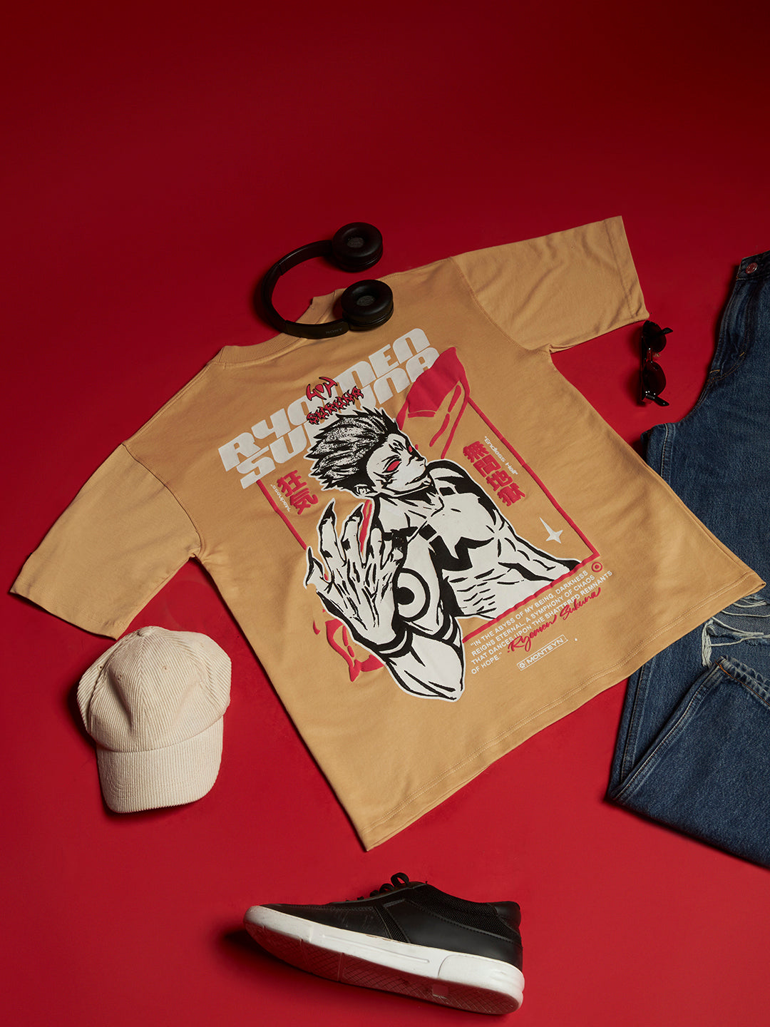 Jujutsu Kaisen: The Desert Rage Oversized Premium T-Shirt