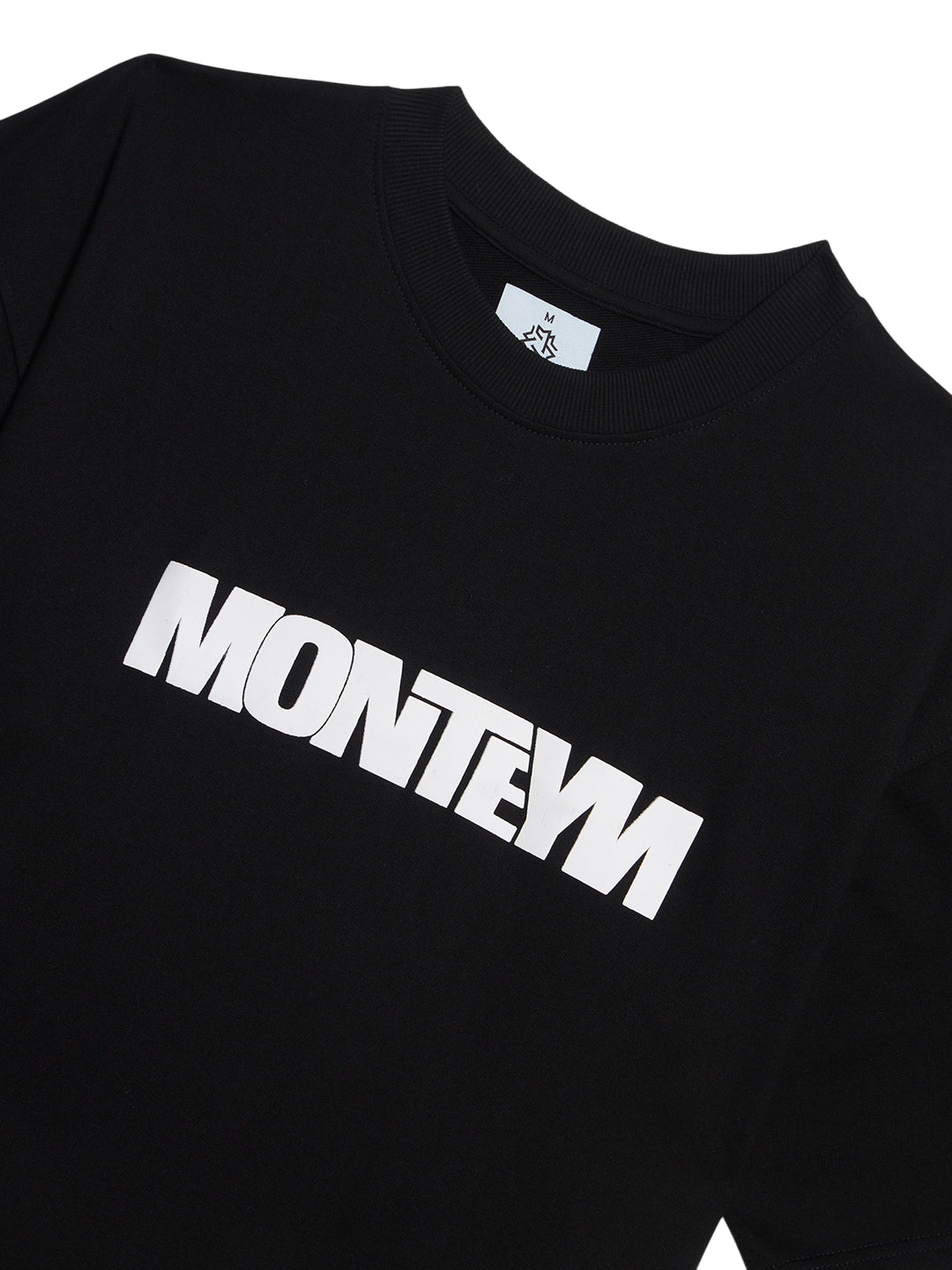 The Black Abstract Oversized Premium T-Shirt