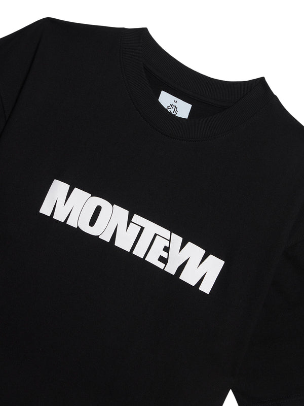 The Black Abstract Oversized Premium T-Shirt