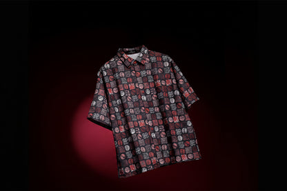 Noir Mosaic Relaxed Fit Shirt
