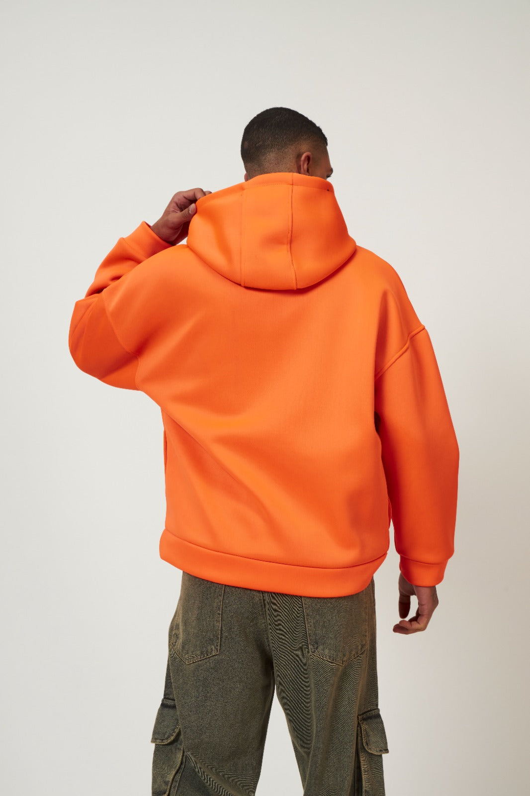 Monteyn "BLAZE ORANGE" – Super Oversized Premium Hoodie