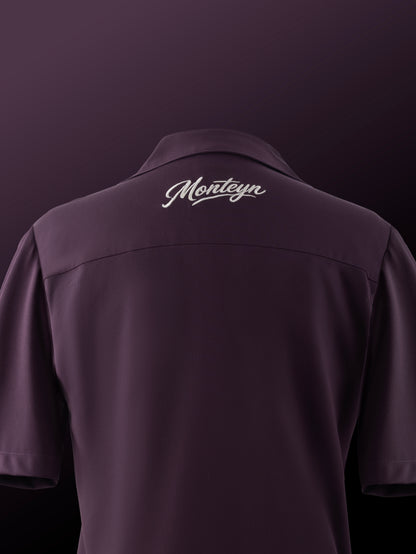 Merlot Cuban Drape Shirt