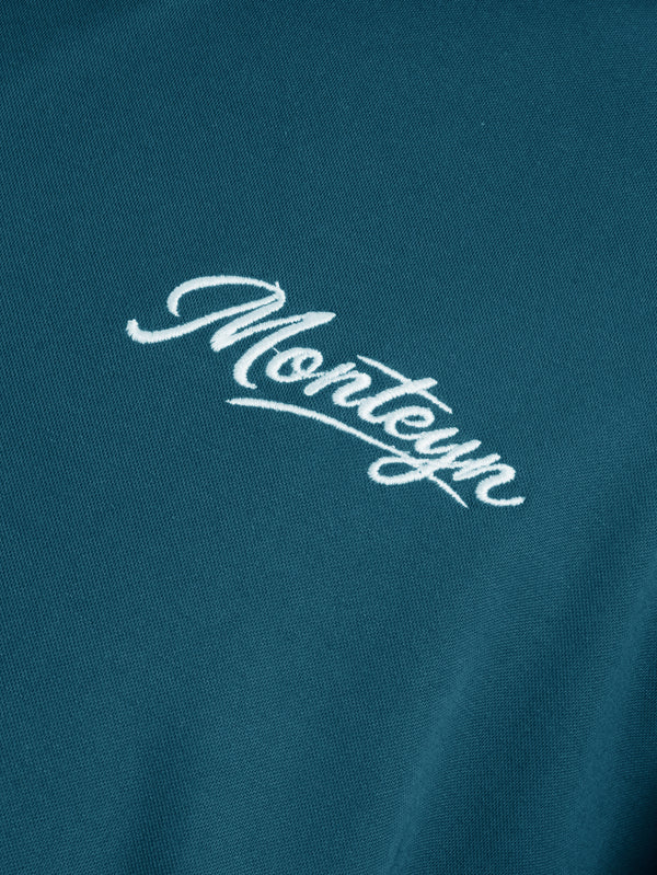 Midnight Teal Cuban Drape Shirt