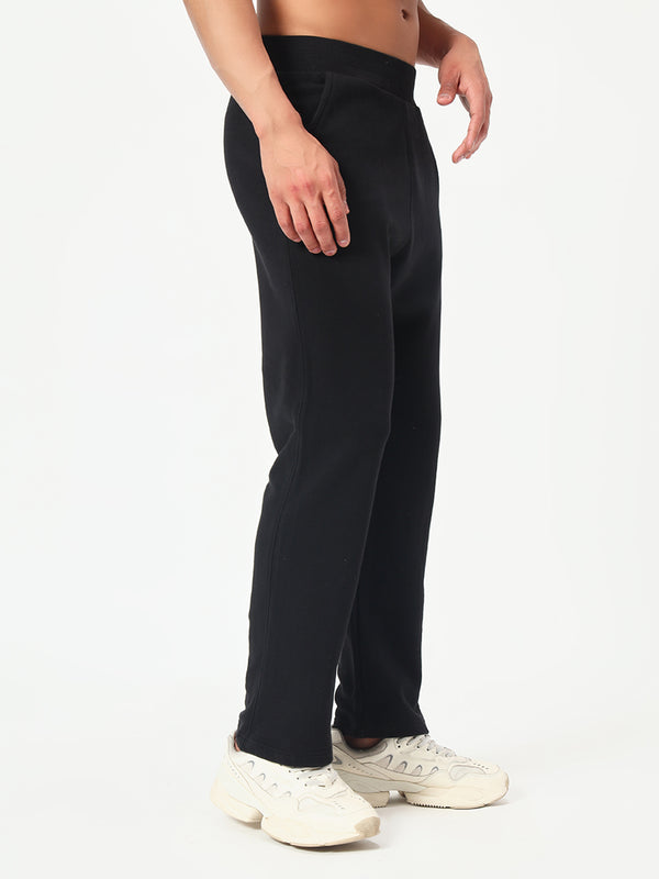 Jet Black Relaxed Fit Lower