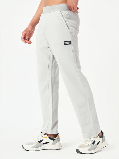 Solid Grey Relaxed Fit Lower