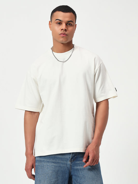 Monteynclub Oversized Fit White Premium Streetwear Tshirt