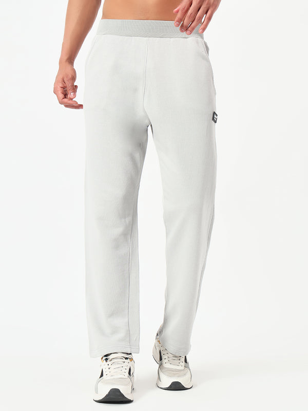 Solid Grey Relaxed Fit Lower