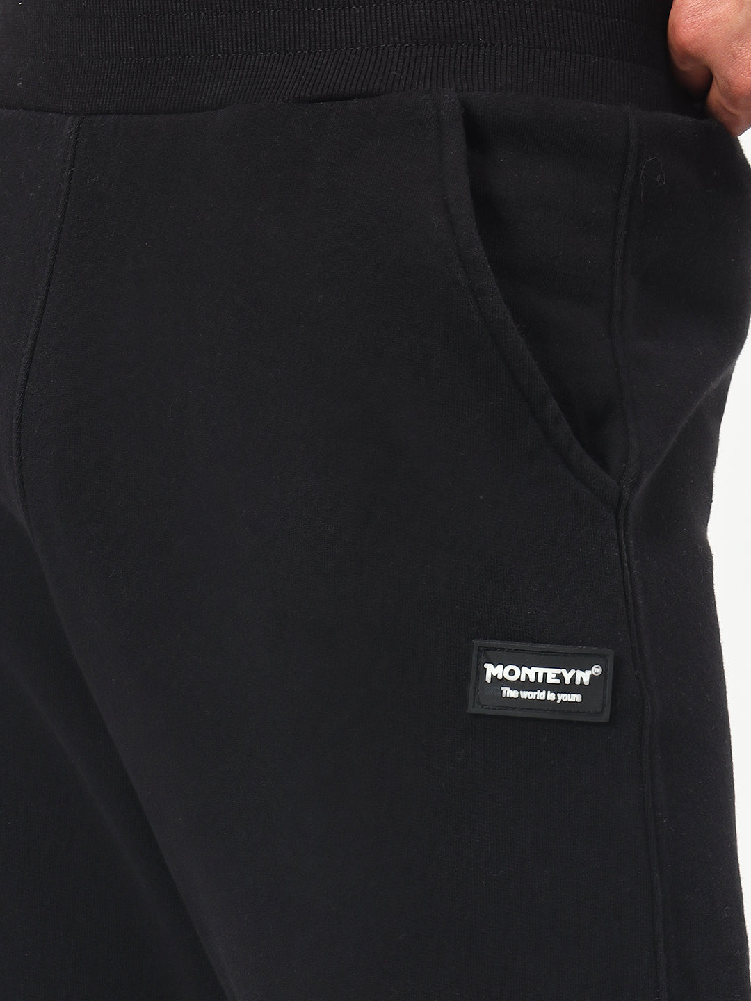 Monteynclub Relaxed Fit Bold Black Streetwear Lower