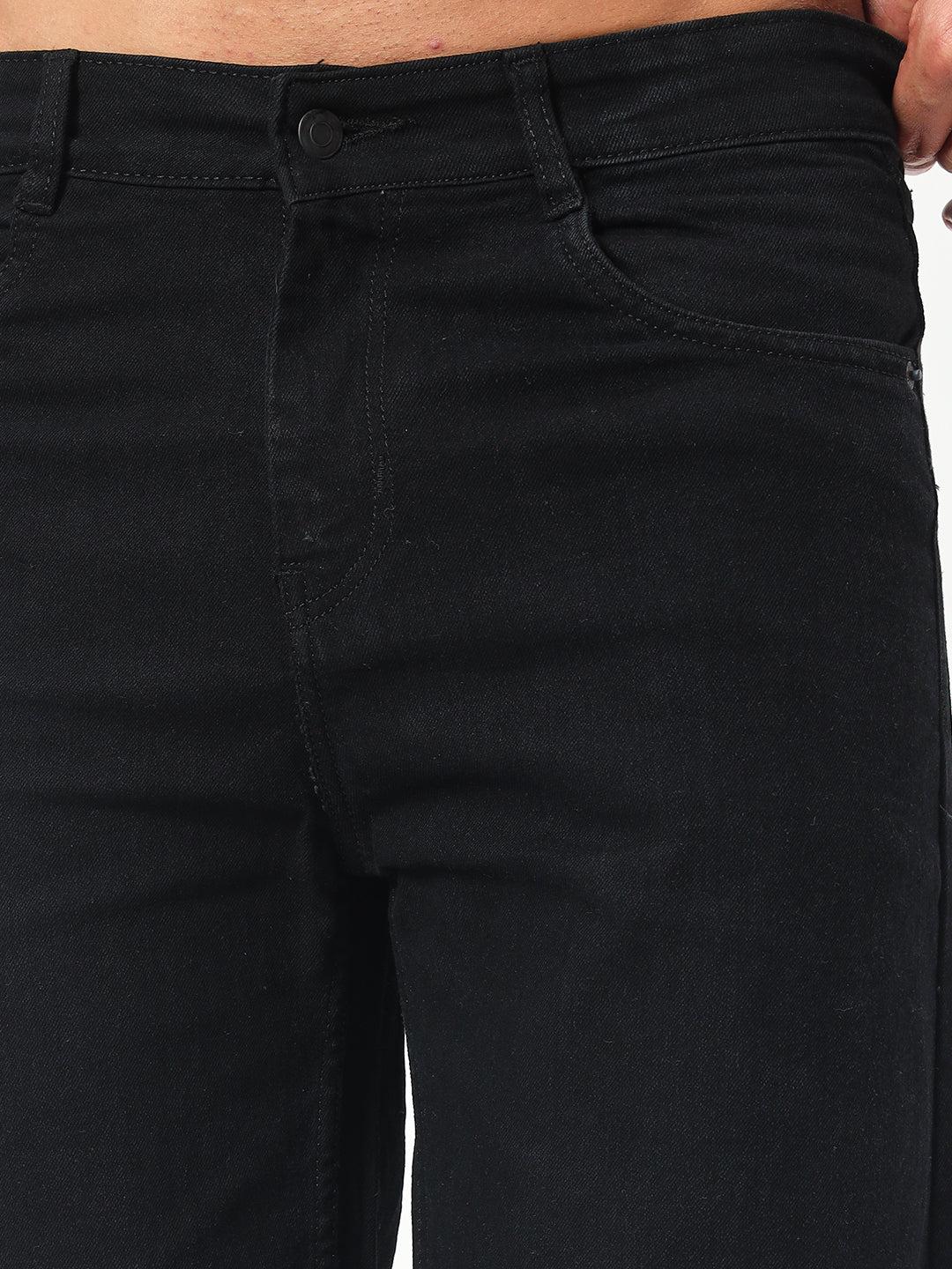 Monteynclub Relaxed Fit Premium Black Jeans