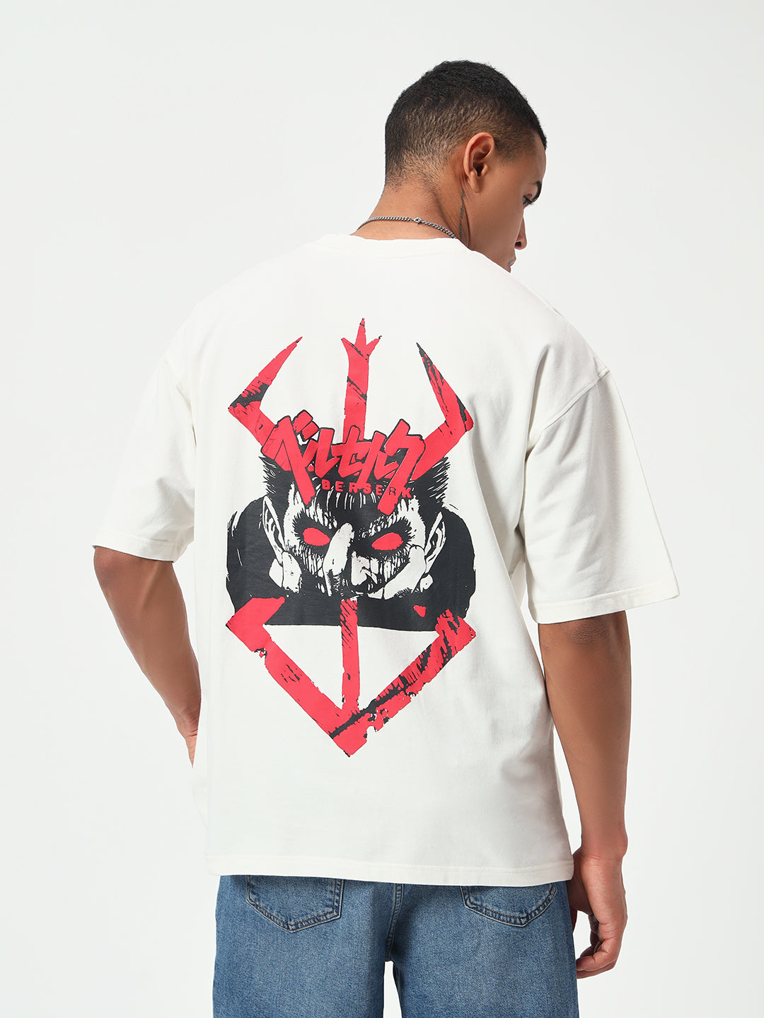Monteynclub Oversized Fit Berserk Graphic Tshirt