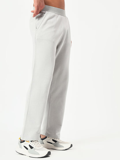 Solid Grey Relaxed Fit Lower
