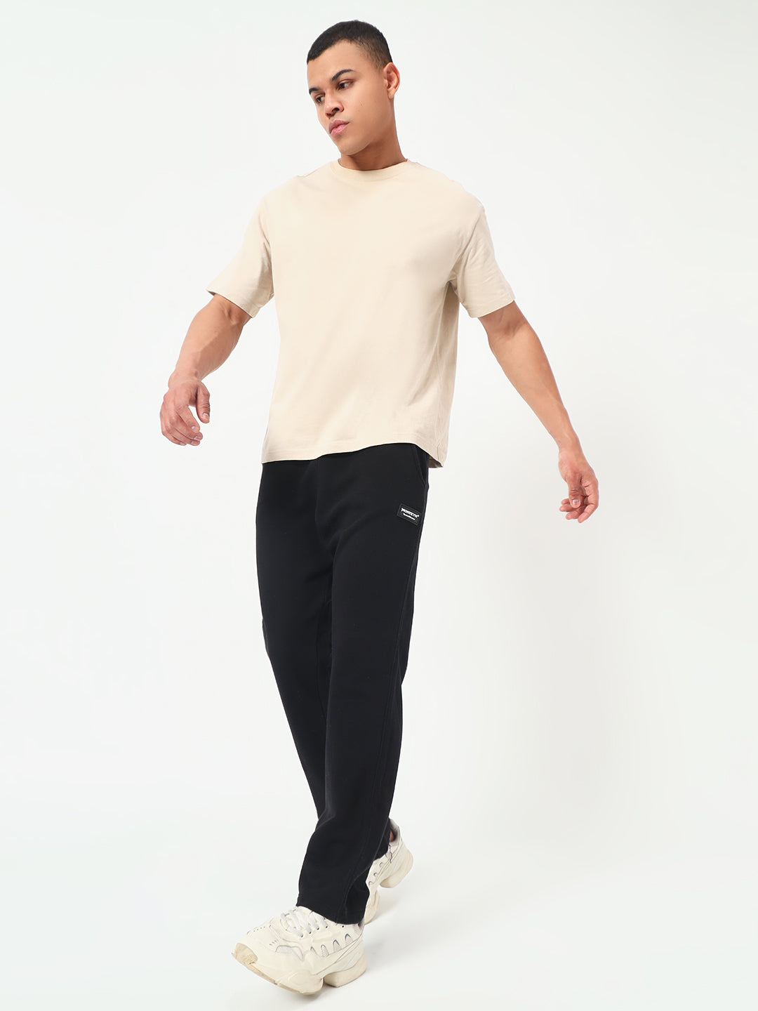 Monteynclub Relaxed Fit Bold Black Streetwear Lower