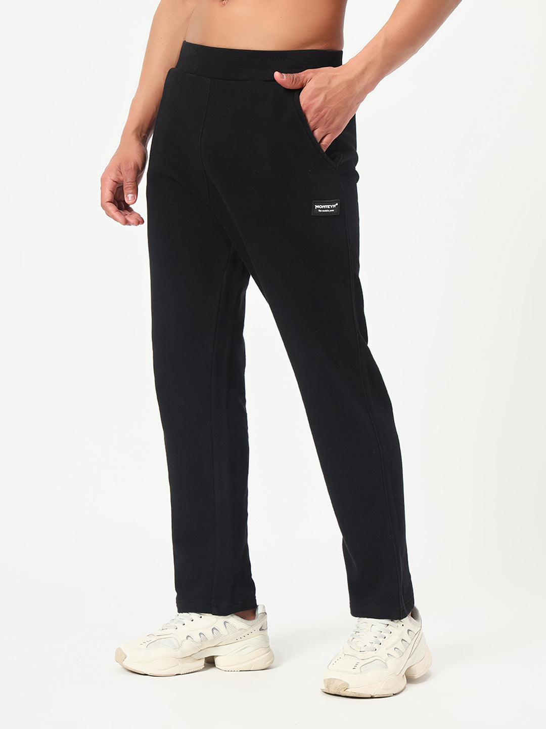 Monteynclub Relaxed Fit Bold Black Streetwear Lower